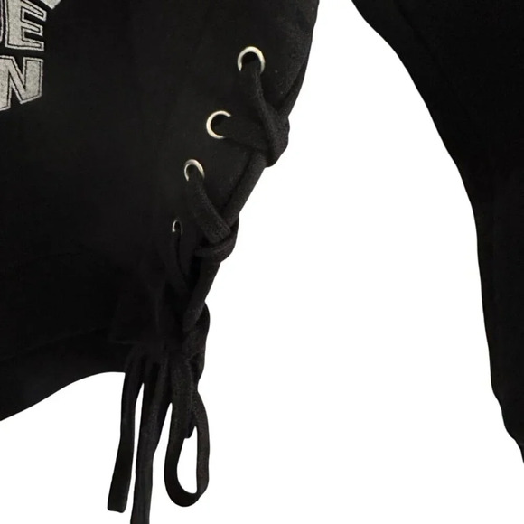 PINK FLOYD Junior Sweatshirt with Laces on Sides size Medium - Picture 4 of 11